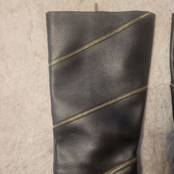 Thalia Sodi Zipper Stiletto Heel Boots - Picture 6 of 16